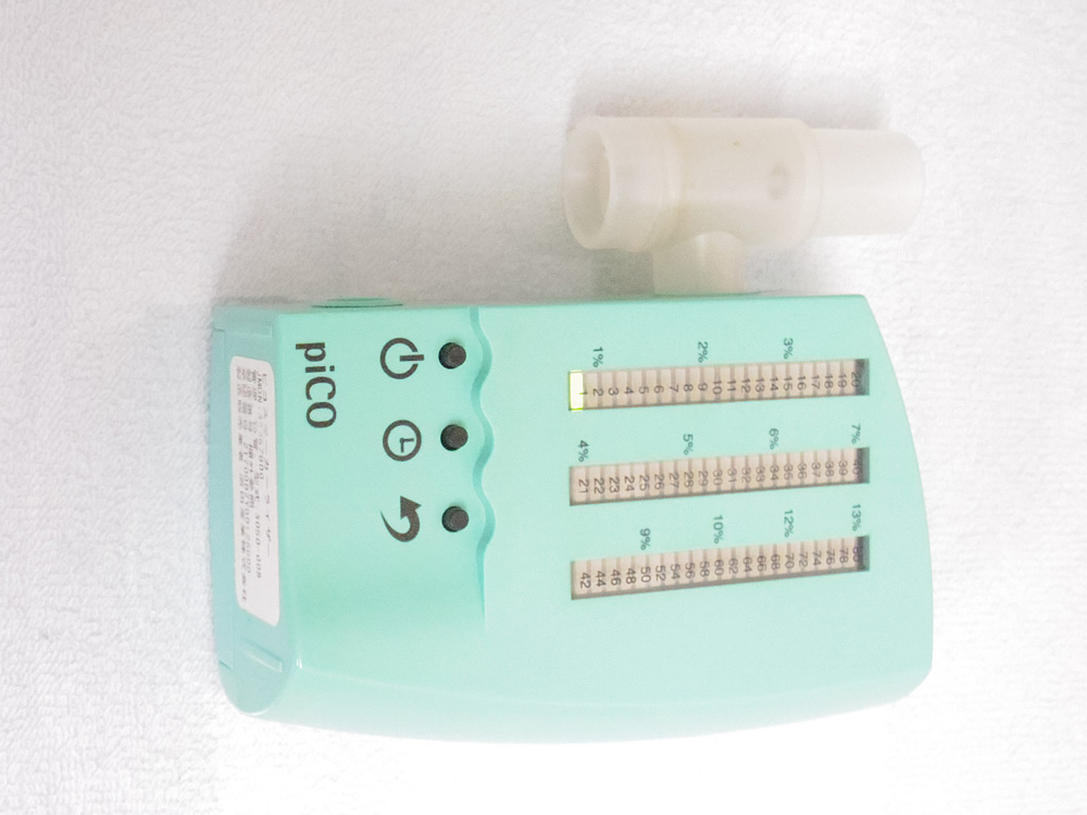 CO濃度測定（呼気中一酸化炭素）